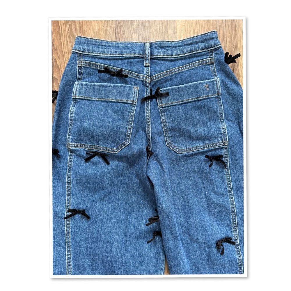 Pilcro The Kenna Heritage Barrel Jeans - Bow Edition - Picture 7 of 15